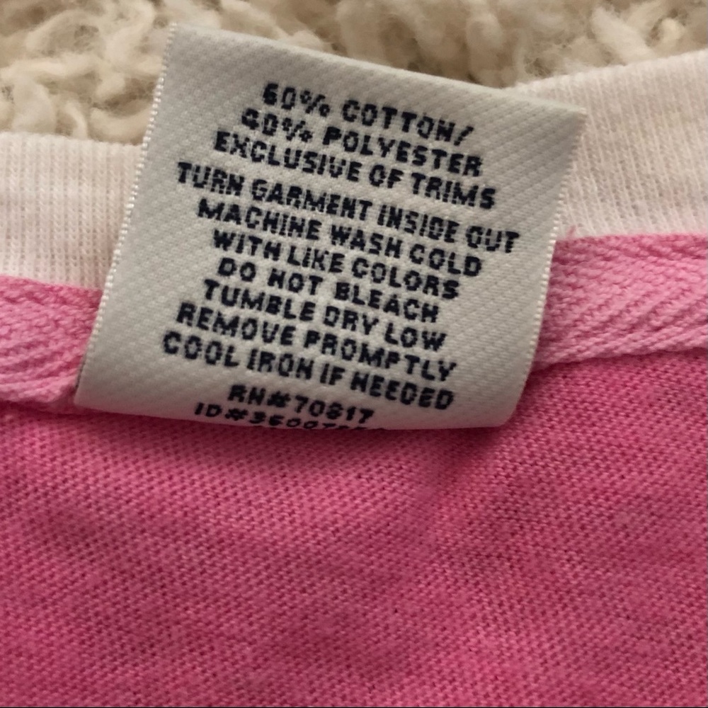 Vintage VS PINK Varsity Short Sleeve Tee - Picture 10 of 10